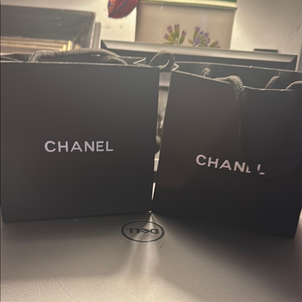 CHANEL Classic Black Shopping Bags